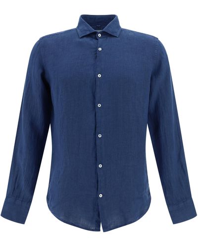 Brooksfield Shirts - Blue