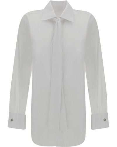 Wild Cashmere Shirt - White