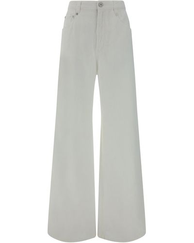 Brunello Cucinelli Dyed Pants - Gray