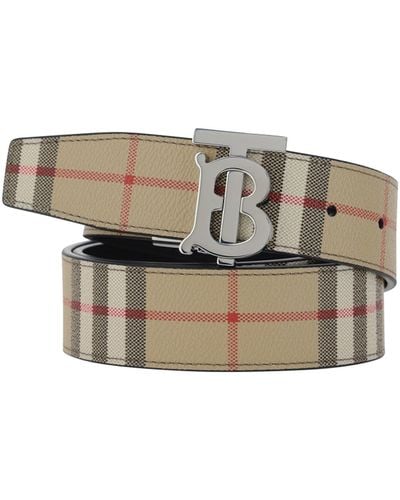 Burberry Belts E Braces - Gray