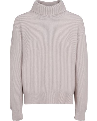 Laneus Turtleneck Sweater - Gray