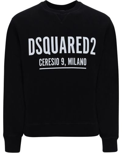 DSquared² Ceresio9 Cool Sweatshirt Black