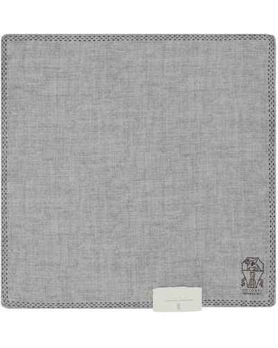Brunello Cucinelli Pocket Tissue - Grey