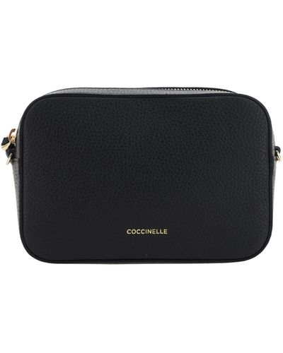 Coccinelle Tebe Shoulder Bag - Black