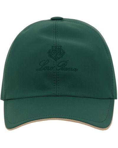 Loro Piana Baseball Hat - Green