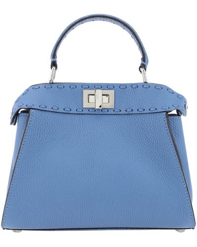 Fendi Peekaboo Handbag - Blue