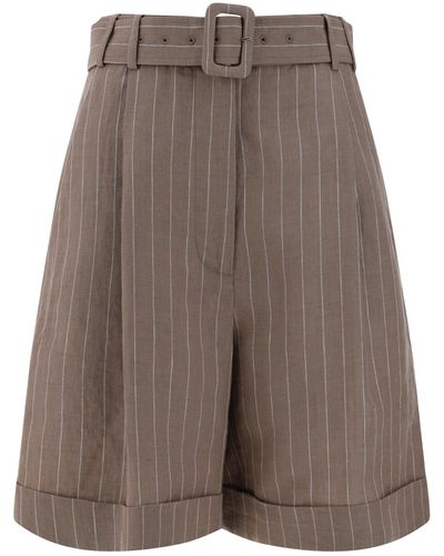 Lardini Shorts - Brown