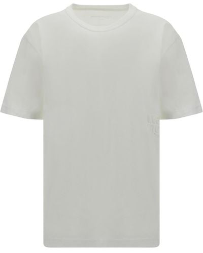 T By Alexander Wang Cotton T-Shirt - White