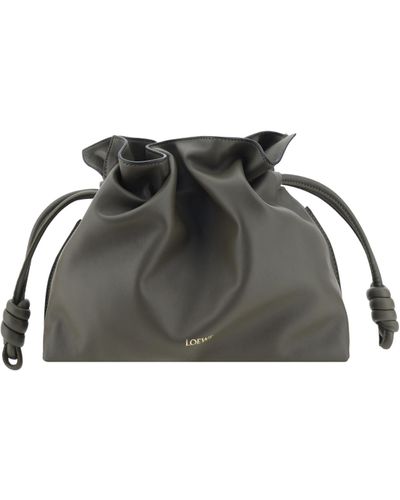 Loewe Flamenco Clutch Bag - Black