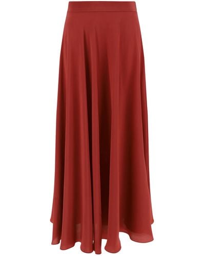 Gianluca Capannolo Louise Long Skirt - Red