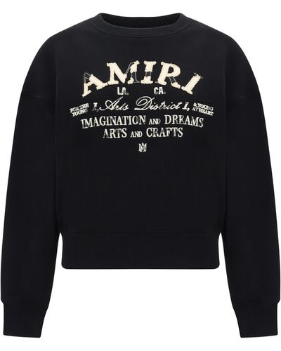 Amiri District Sweatshirt - Black