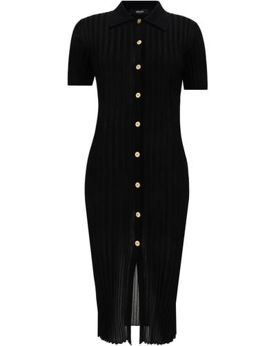 Versace Chemisier Dress - Black