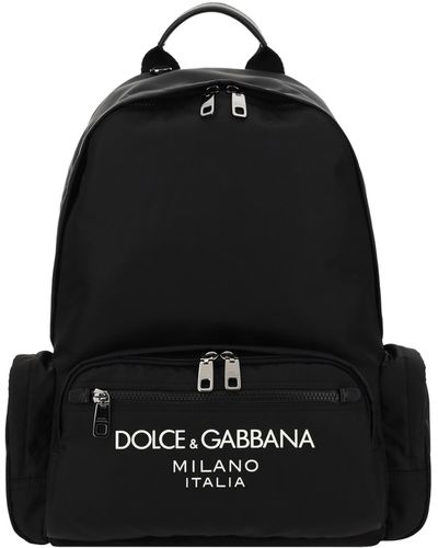 Dolce & Gabbana Backpacks - Black