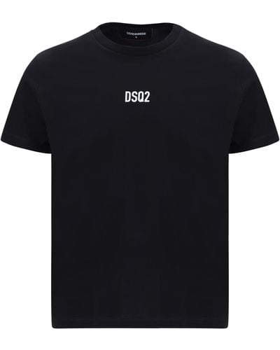 DSquared² T-shirts And Polos Black