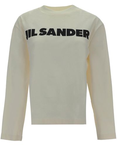 Jil Sander Long Sleeve Jersey - White