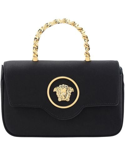 Versace La Medusa Handbag - Black