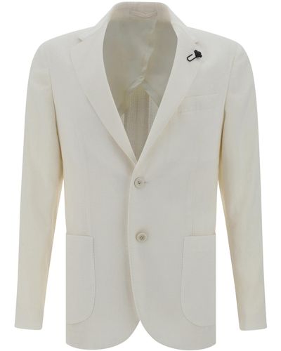 Lardini Blazer Jacket - White