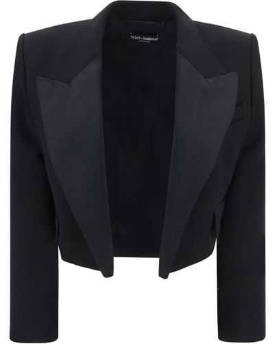 Dolce & Gabbana Blazer Jacket - Black