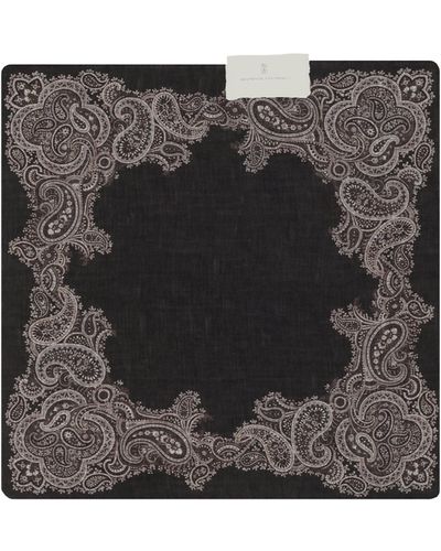 Brunello Cucinelli Pocket Tissue - Black