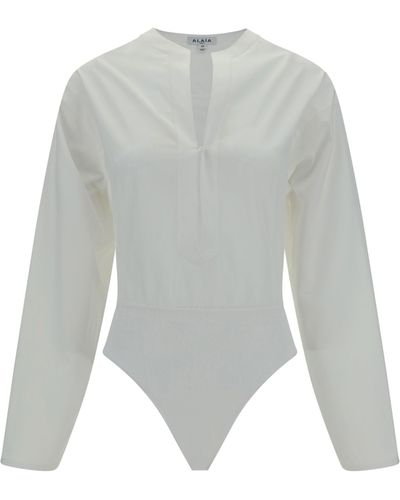 Alaïa Alaïa - Bodysuit - White