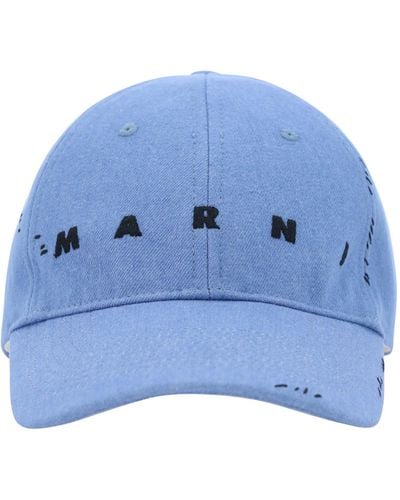 Marni Baseball Cap - Blue