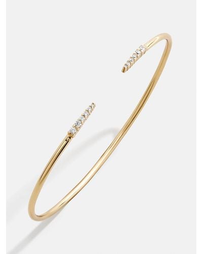 BaubleBar Rima 18k Gold Cuff Bracelet - Metallic