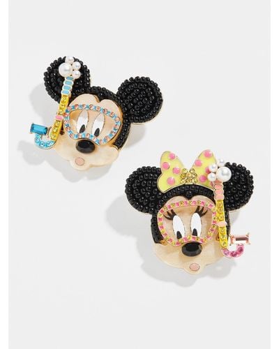 BaubleBar Mickey Mouse And Minnie Mouse Disney Snorkel Earrings - Natural