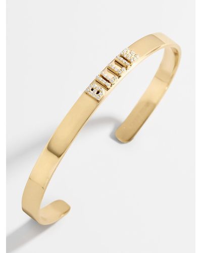BaubleBar 18k Gold Custom Cuff Bracelet - Metallic
