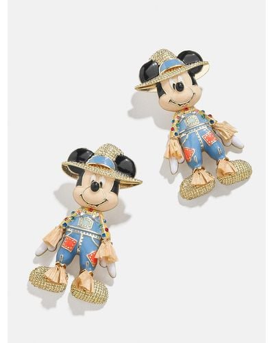 BaubleBar Mickey Mouse Disney Scarecrow Earrings - White