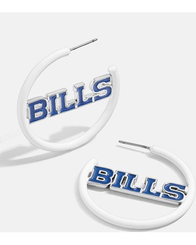 BaubleBar Buffalo Bills Nfl Logo Hoops - Blue