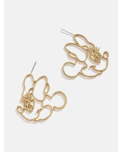 BaubleBar Minnie Mouse Disney Outline Earrings - Natural