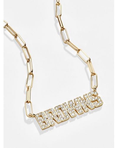 BaubleBar Cleveland Browns Nfl Gold Chain Necklace - Metallic