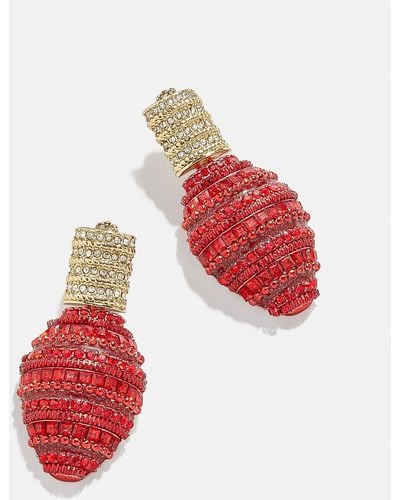BaubleBar Bright Bulb Earrings - Red