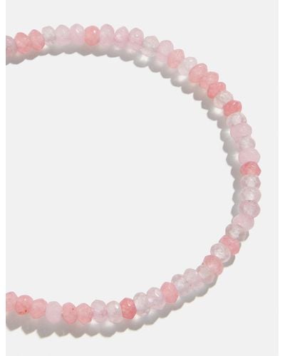 BaubleBar Lena Semi-precious Bracelet - Pink