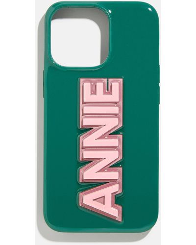 BaubleBar Block Font Custom Iphone Case - Green
