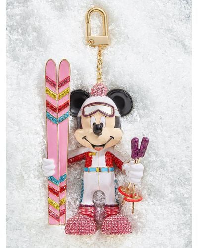 BaubleBar Minnie Mouse Disney Skiing Bag Charm - Gray