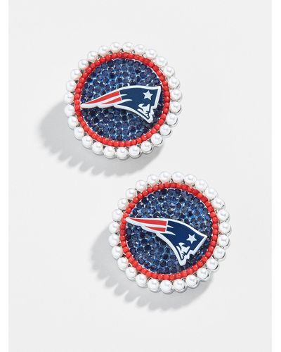BaubleBar New England Patriots Nfl Statement Stud Earrings - Multicolor