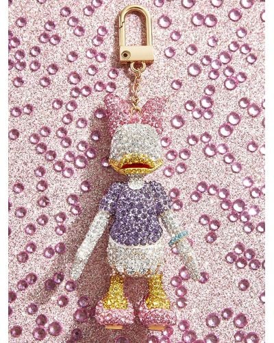 BaubleBar Daisy Duck Disney Classic Bag Charm - Pink