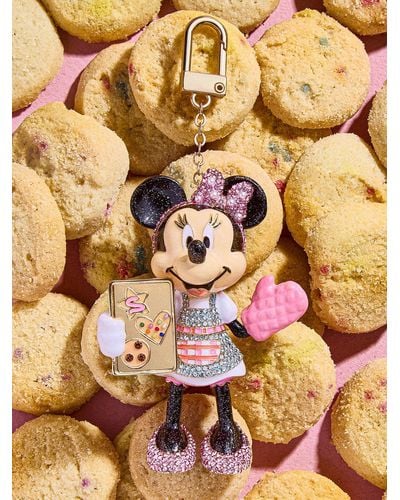 BaubleBar Minnie Mouse Disney Bag Charm - Brown