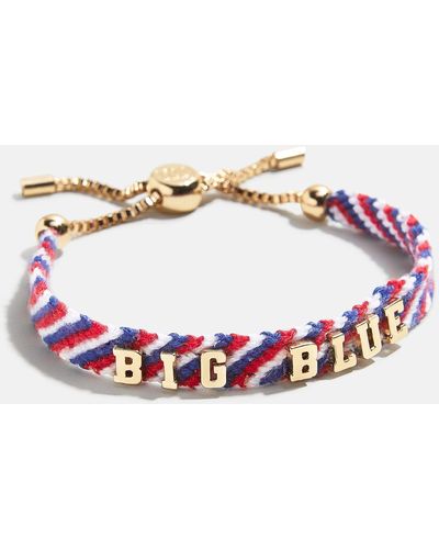 BaubleBar New York Giants Nfl Woven Friendship Bracelet - Blue
