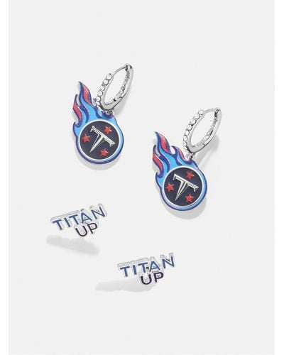 BaubleBar Tennessee Titans Nfl Earring Set - Blue