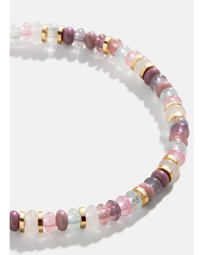 BaubleBar Gianna Semi-precious Bracelet - Pink