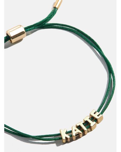 BaubleBar Custom Cord Bracelet - Green
