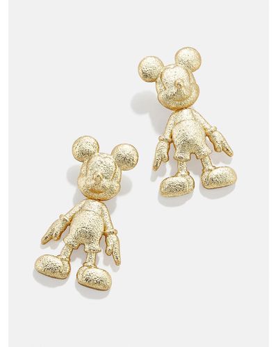 BaubleBar Mickey Mouse Disney 3d Earrings - White