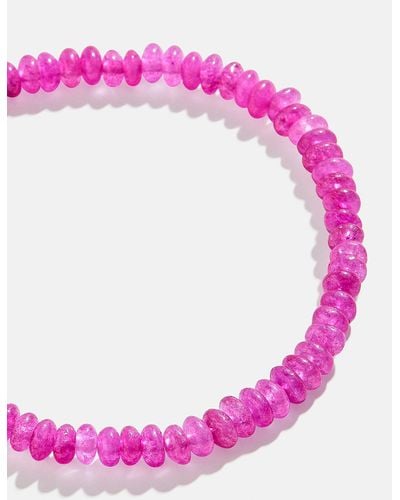 BaubleBar Valentina Semi-precious Bracelet - Pink