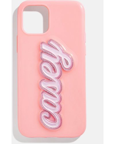 BaubleBar Peach, Please Custom Iphone Case - Pink