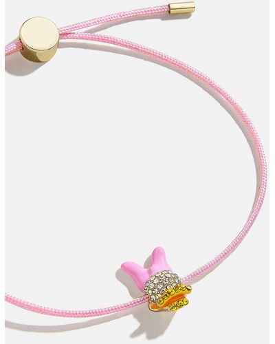 BaubleBar Daisy Duck Cord Bracelet - Pink