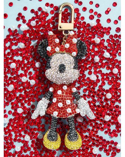 BaubleBar Minnie Mouse Disney Bag Charm - Red