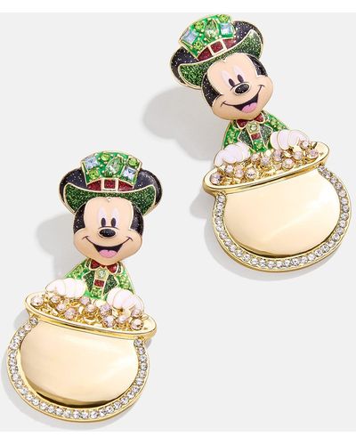 BaubleBar Mickey Mouse Disney Pot Of Gold Earrings - Metallic