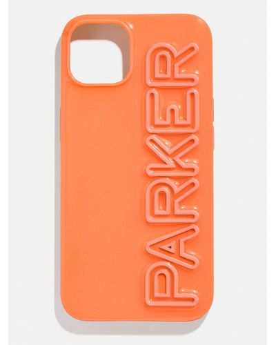 BaubleBar Fine Line Custom Iphone Case - Orange